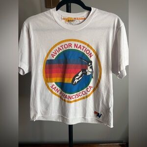 Aviator Nation White 'Aviator Nation San Francisco' Graphic Tee